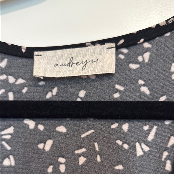 Black Patterned Dress - Picture 2 of 4